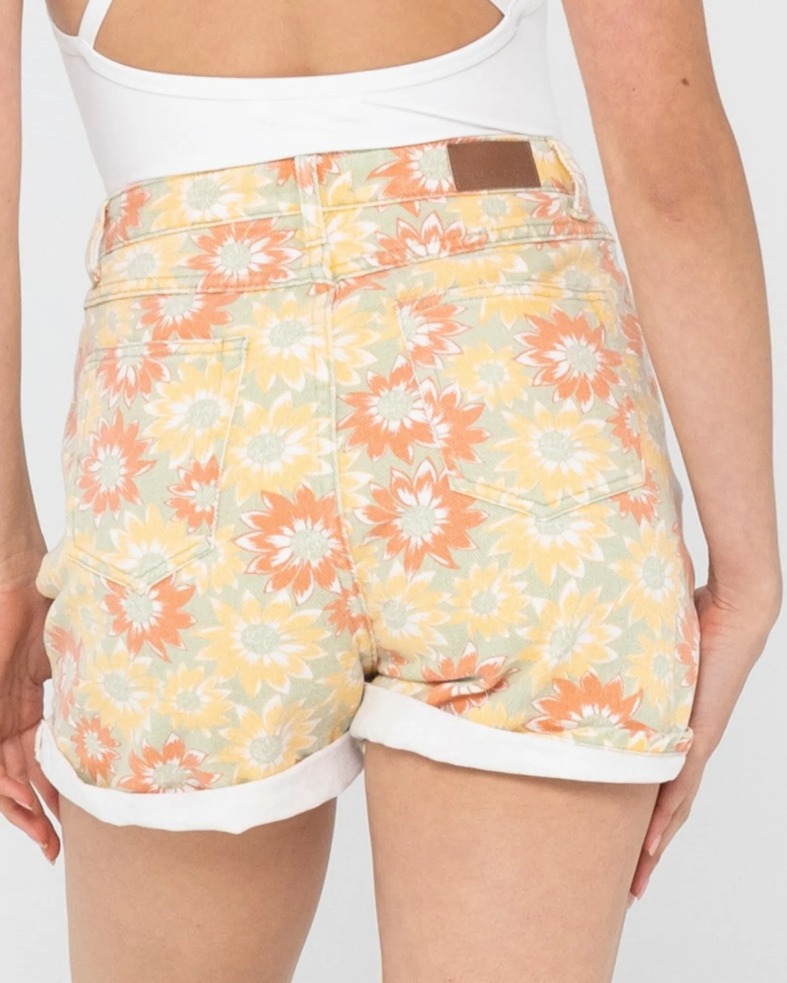 Duke High Waisted Denim Short | Rusty Cheap