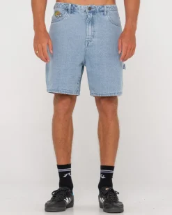 Dungaree Denim Relaxed Fit Walkshort | Rusty Best