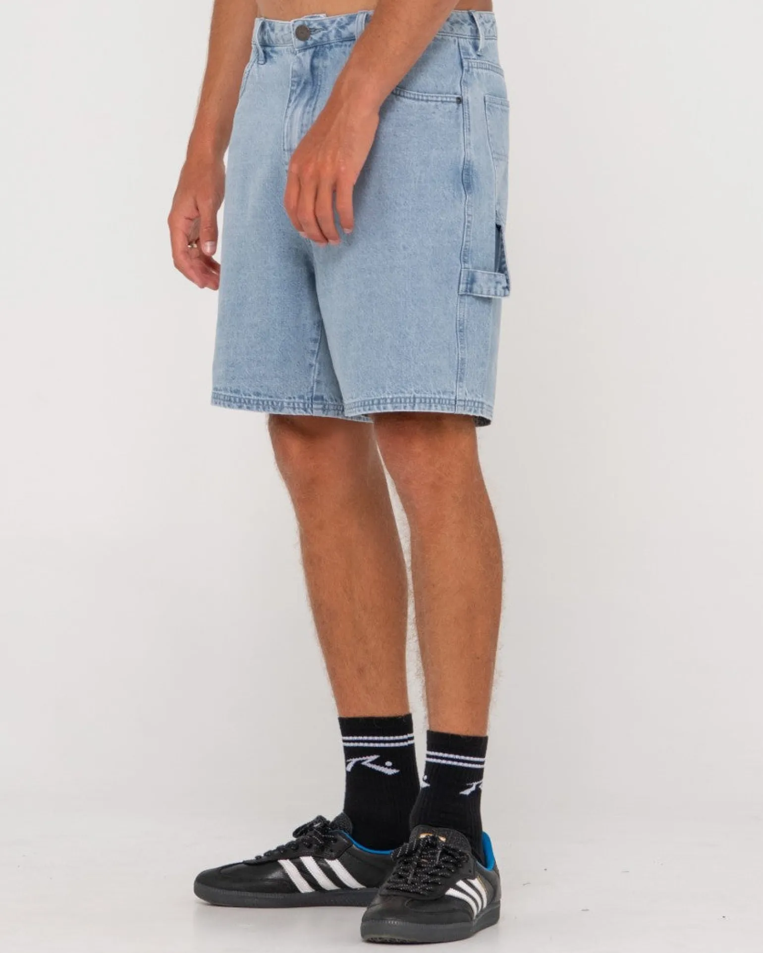 Dungaree Denim Relaxed Fit Walkshort | Rusty Best