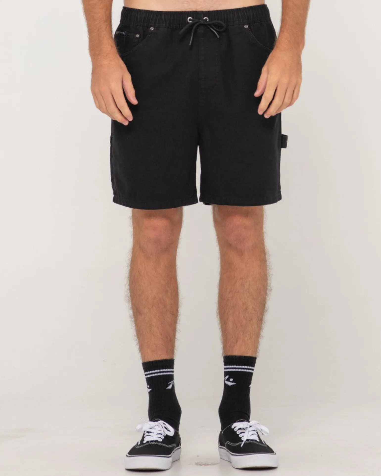 Dungaree Elastic Short | Rusty Fashion
