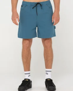 Dungaree Elastic Short | Rusty Best