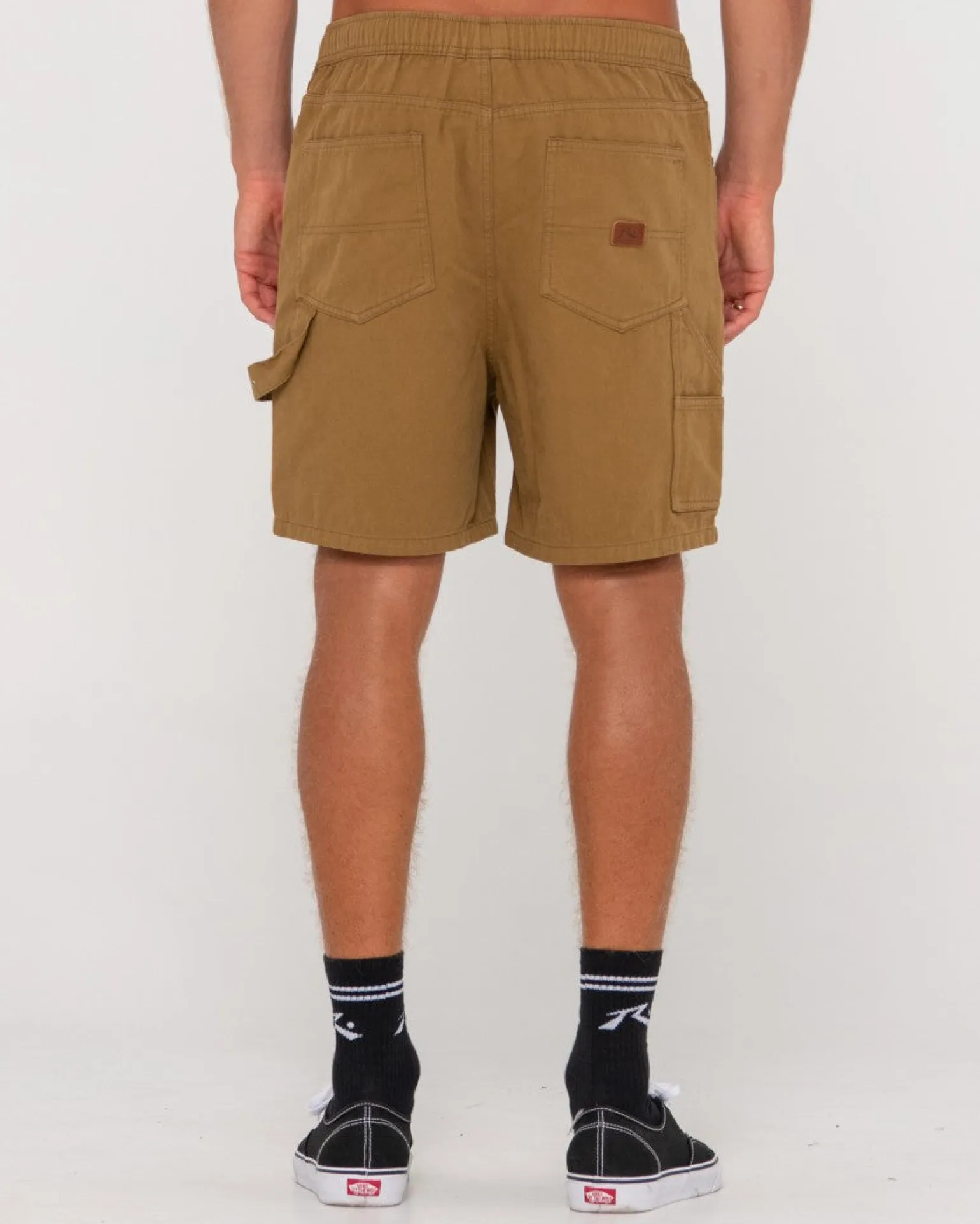 Dungaree Elastic Short | Rusty Clearance