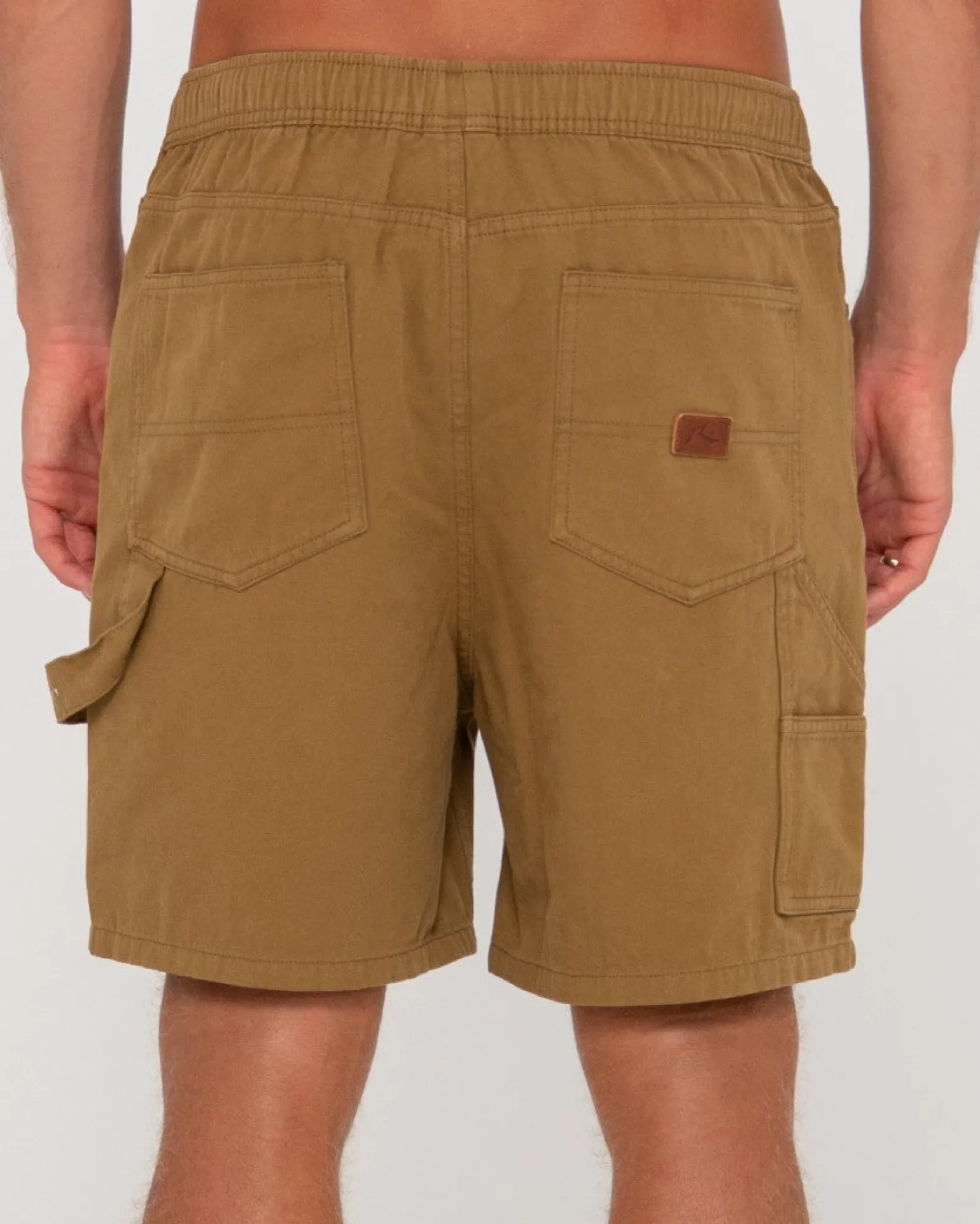 Dungaree Elastic Short | Rusty Clearance