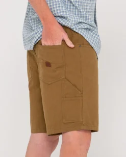 Dungaree Elastic Short | Rusty Clearance
