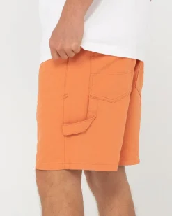 Dungaree Elastic Short | Rusty Best Sale