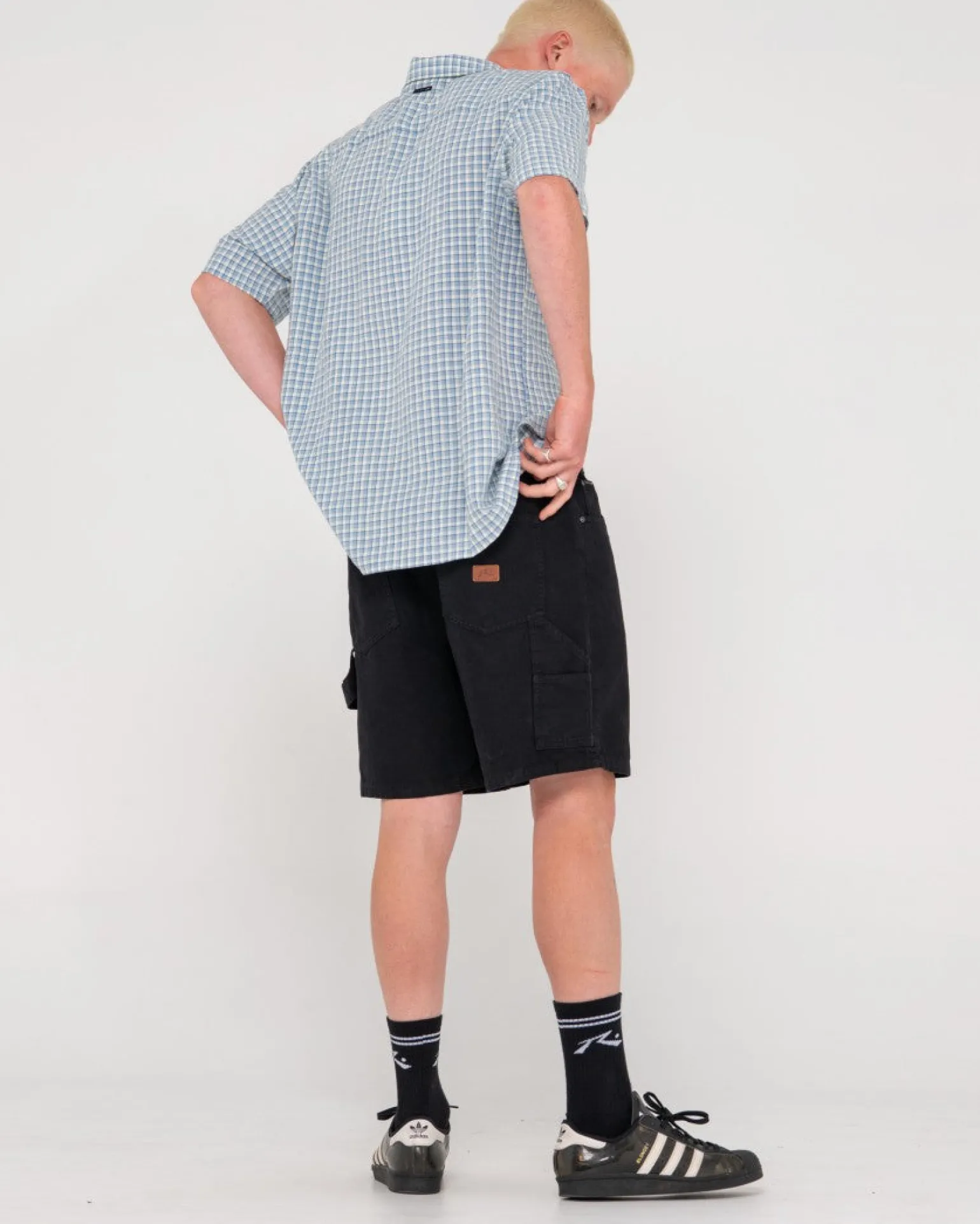Dungaree Elastic Short | Rusty Fashion