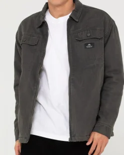 Dungaree Zip Up Jacket | Rusty Hot