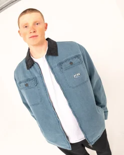 Dungaree Zip Up Jacket | Rusty Best Sale