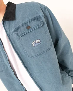 Dungaree Zip Up Jacket | Rusty Best Sale