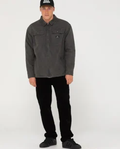 Dungaree Zip Up Jacket | Rusty Hot