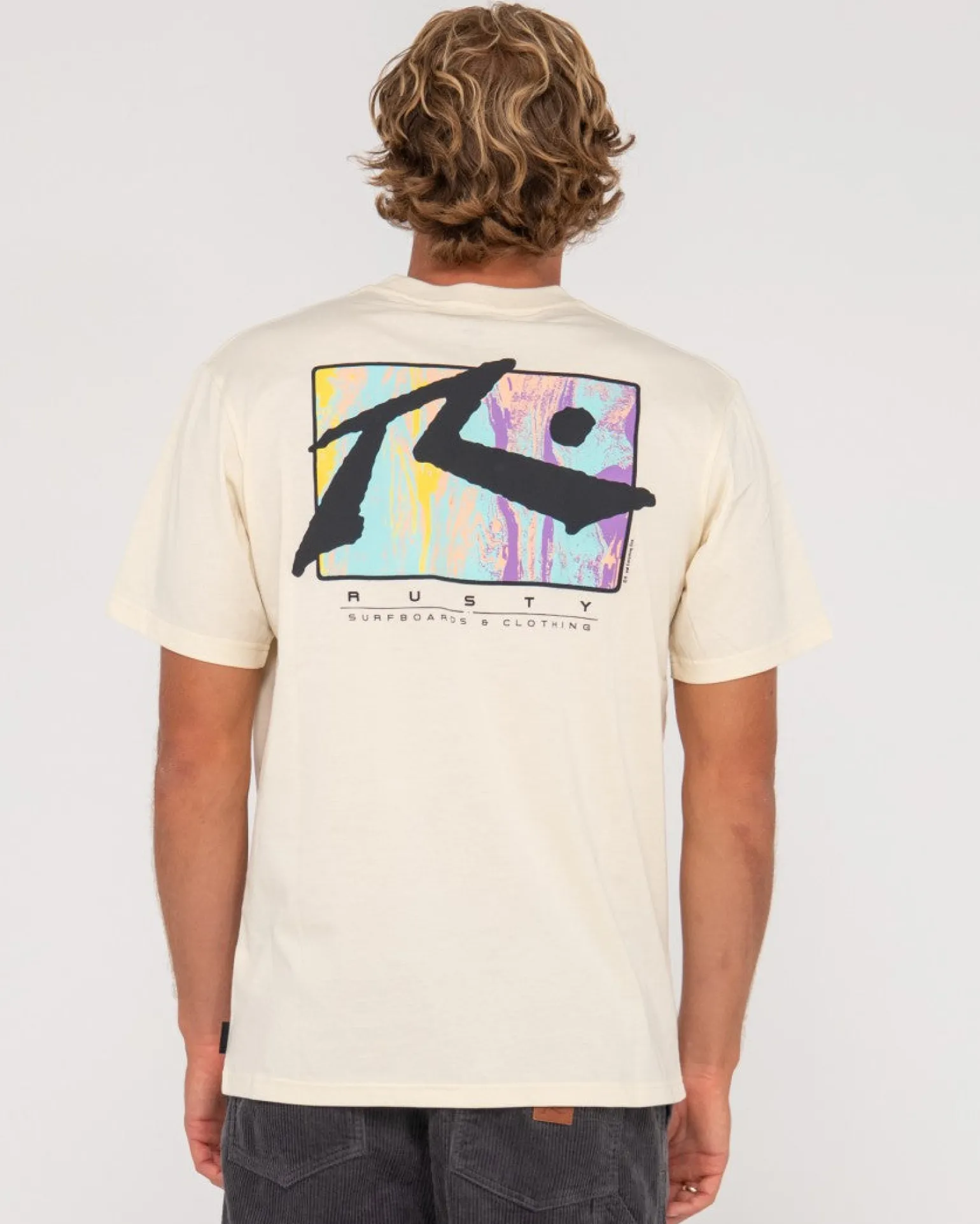 Dye Bath Short Sleeve Graphic Tee | Rusty Discount