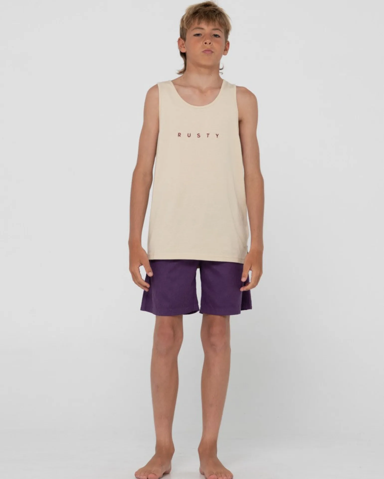 Dynamic Elastic Boardshort Boys | Rusty Outlet