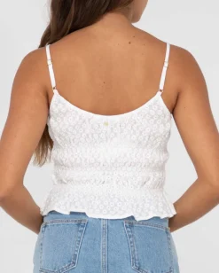 Effie Cut Out Cami Crop Top | Rusty Flash Sale
