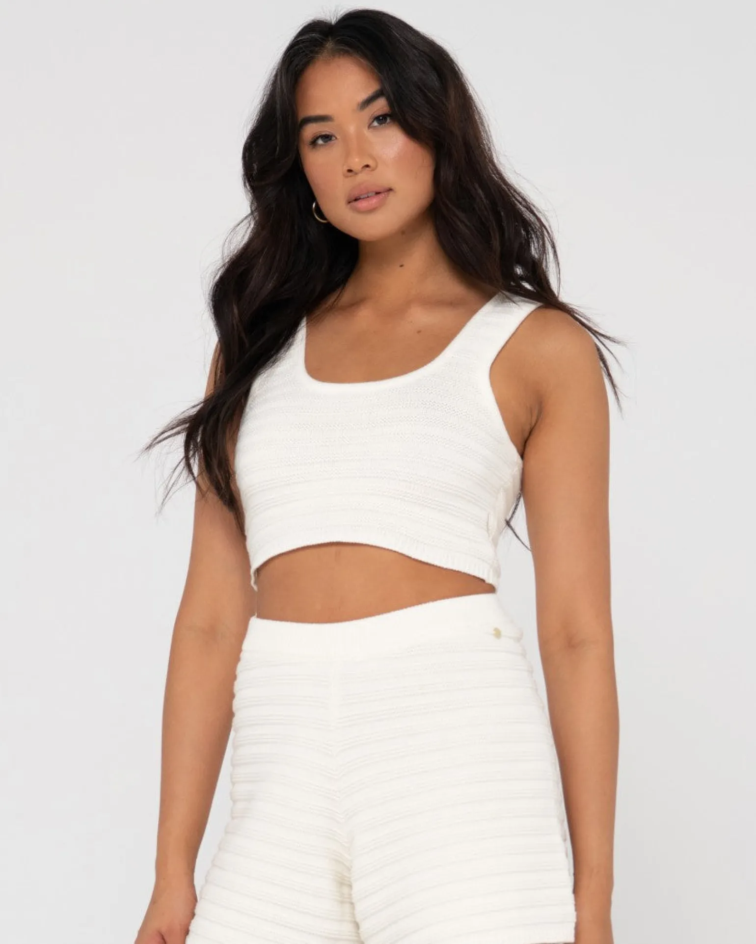 Elba Knit Crop Top | Rusty Outlet