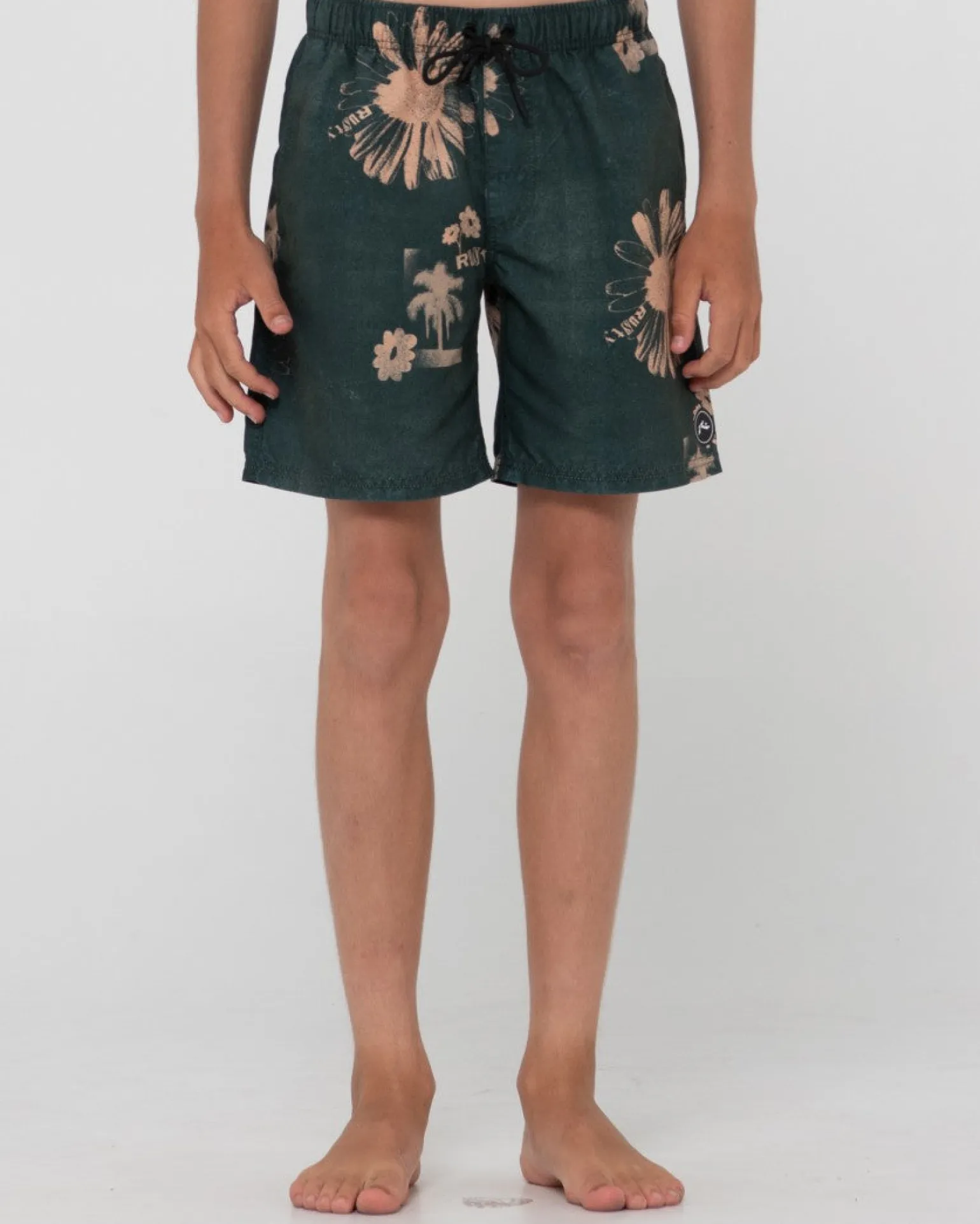 Electric Sax Printed Elastic Boardshort Boys | Rusty Best
