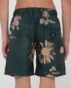 Electric Sax Printed Elastic Boardshort Boys | Rusty Best