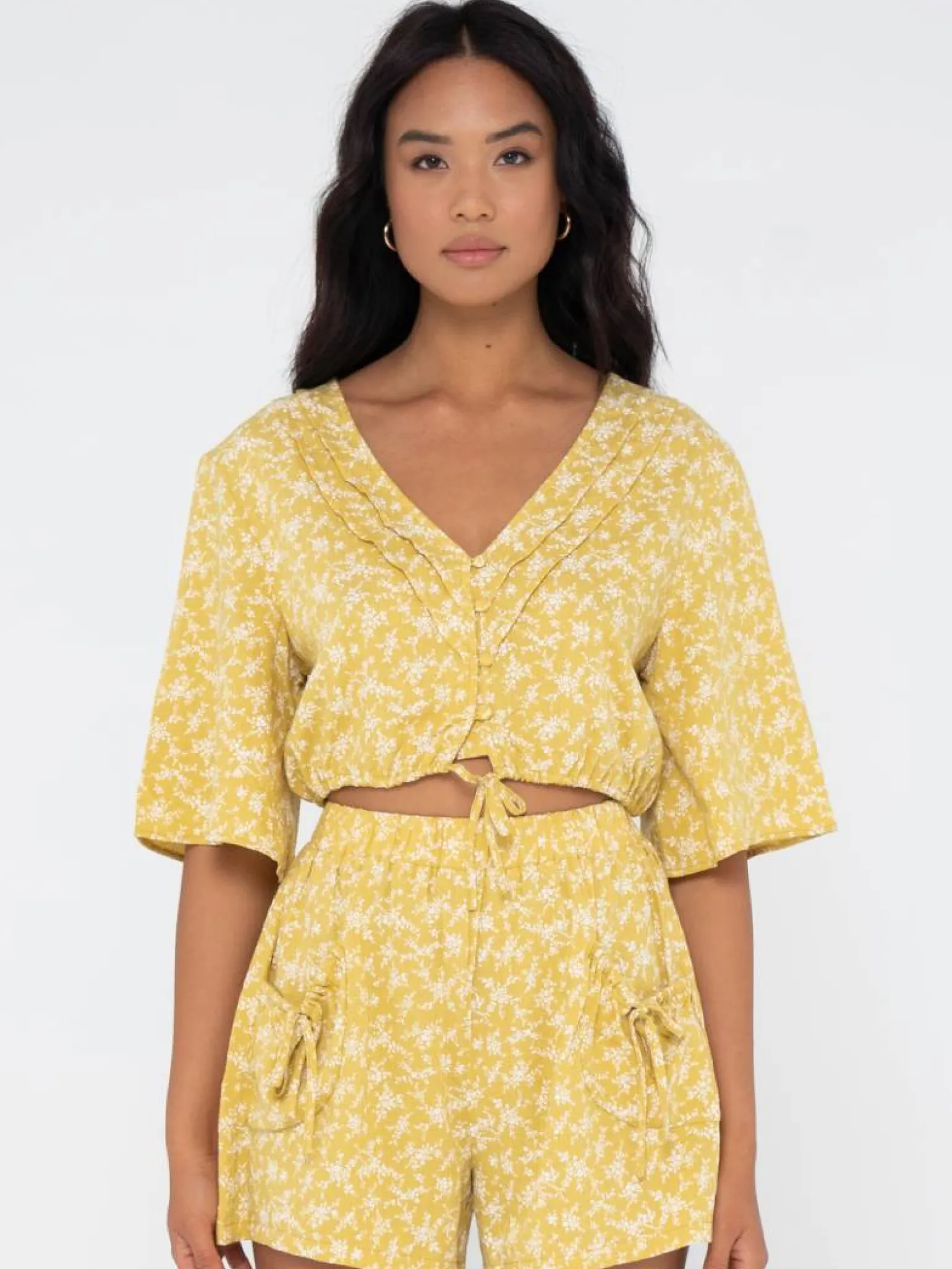 Elise Short Sleeve Top | Rusty Online