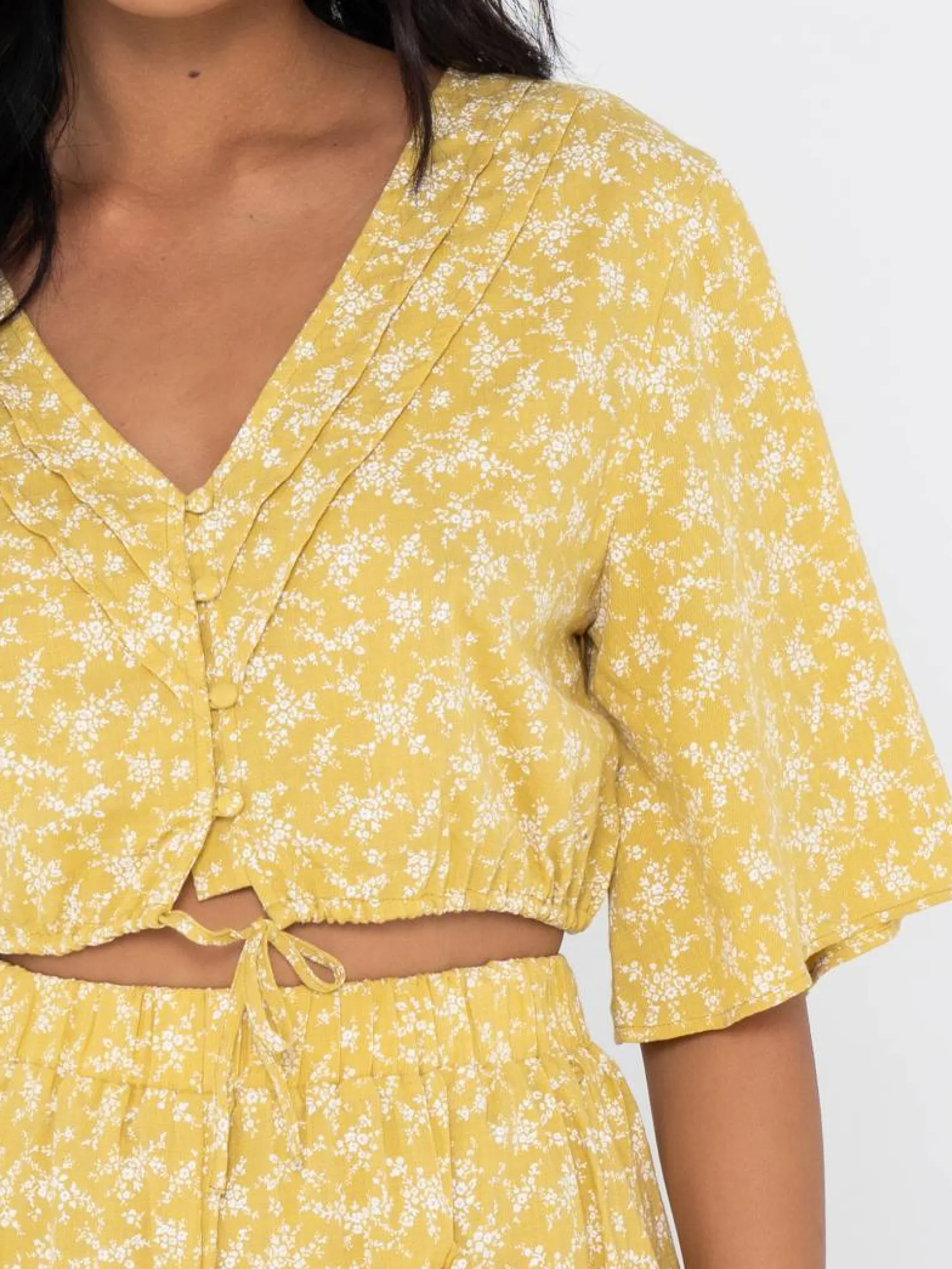 Elise Short Sleeve Top | Rusty Online