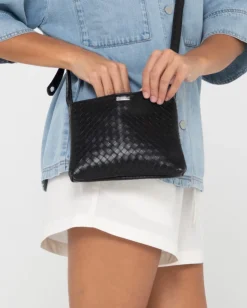 Essence 2 Woven Crossbody Bag | Rusty Discount