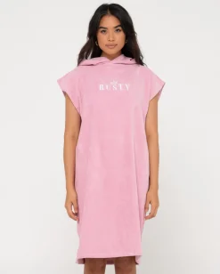 Essentials Hooded Change Towel | Rusty Online