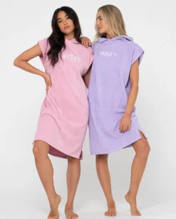 Essentials Hooded Change Towel | Rusty Online