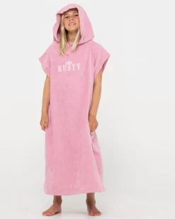 Essentials Hooded Change Towel | Rusty Cheap