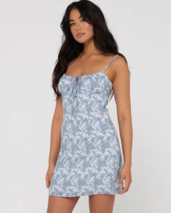 Estelle Floral Mini Slip Dress | Rusty New