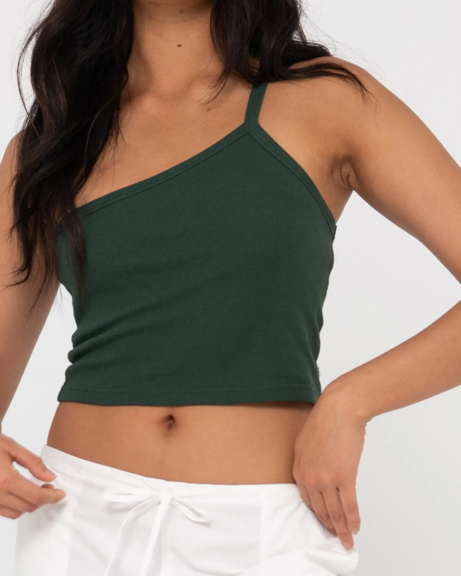 Everywhere One Shoulder Tank | Rusty Sale