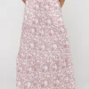 Faye High Waisted Floral Maxi Skirt | Rusty Flash Sale