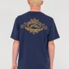 Filigree Short Sleeve Graphic Tee | Rusty Online