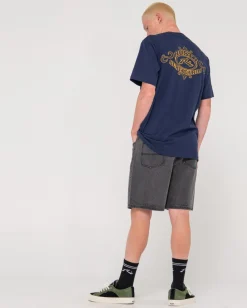 Filigree Short Sleeve Graphic Tee | Rusty Online