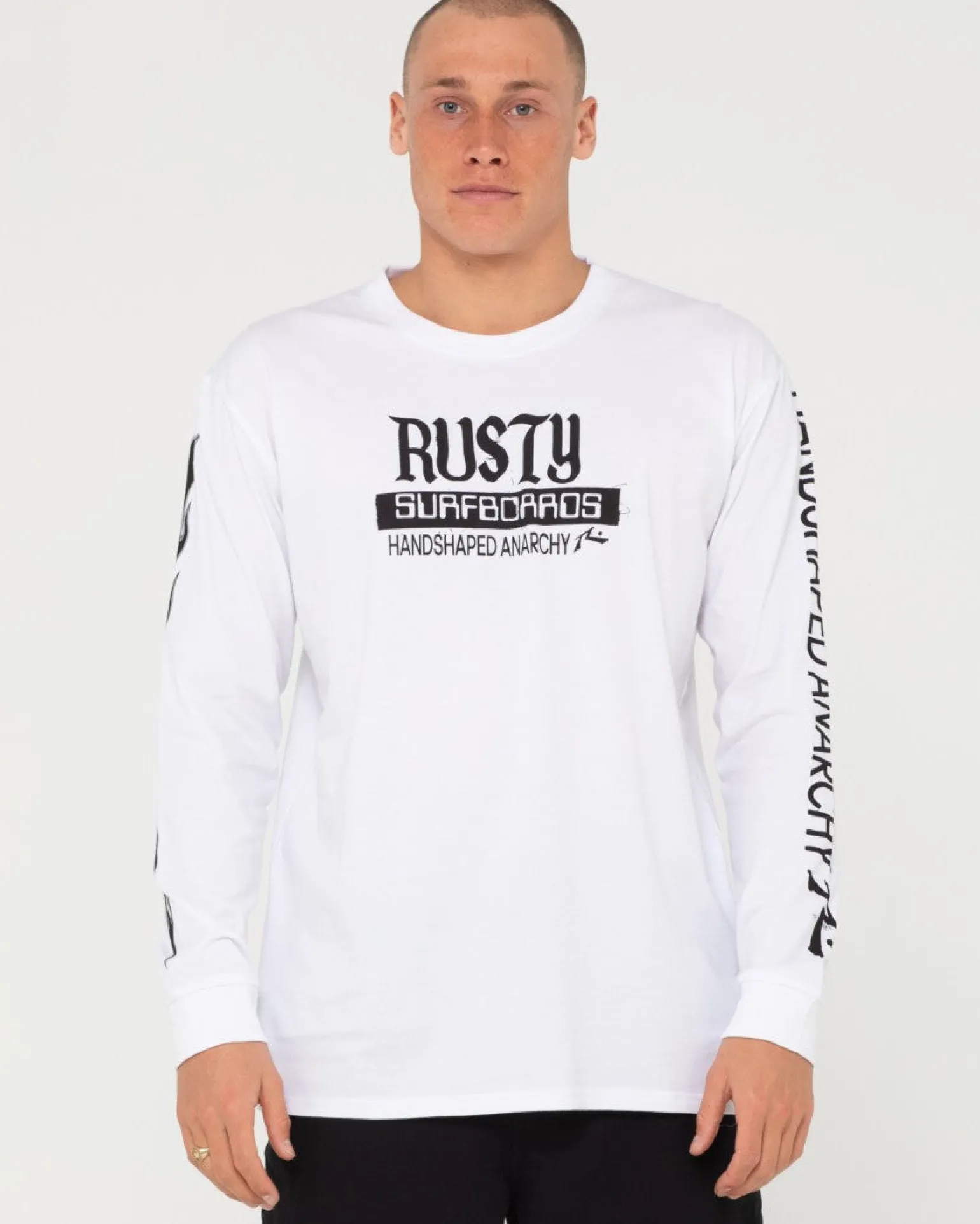 Flaming Anarchy Long Sleeve Tee Boys | Rusty New