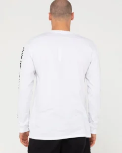 Flaming Anarchy Long Sleeve Tee Boys | Rusty New