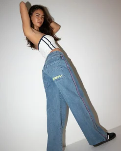 Flip Mommy Low Rise Baggy Jean | Rusty Store
