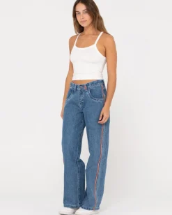 Flip Mommy Low Rise Baggy Jean | Rusty Online