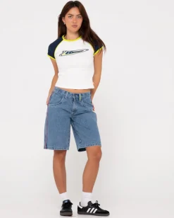 Flip Mommy Low Rise Baggy Jort | Rusty Outlet