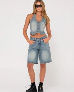 Flip Mommy Low Rise Baggy Jort | Rusty New