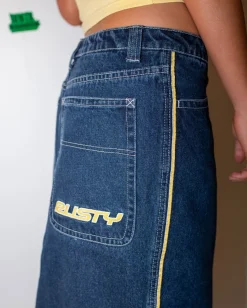 Flip Mommy Low Rise Denim Maxi Skirt | Rusty Outlet