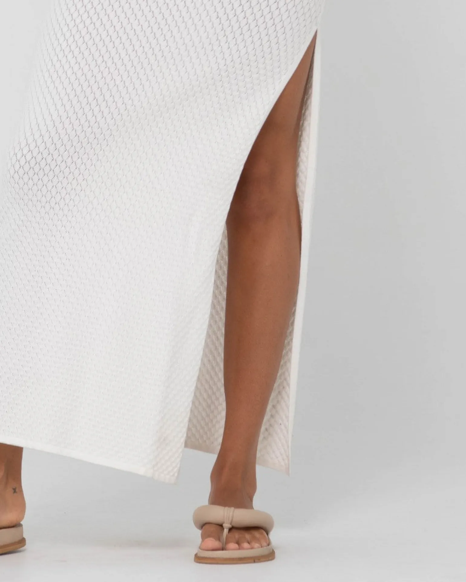 Florence V Neck Knit Slip Maxi Dress | Rusty Fashion