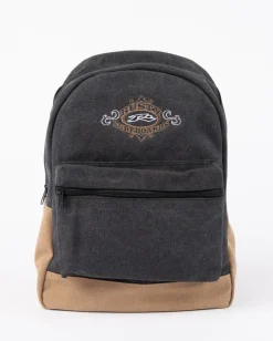 Frenzy Embroidered Cord Backpack | Rusty Cheap