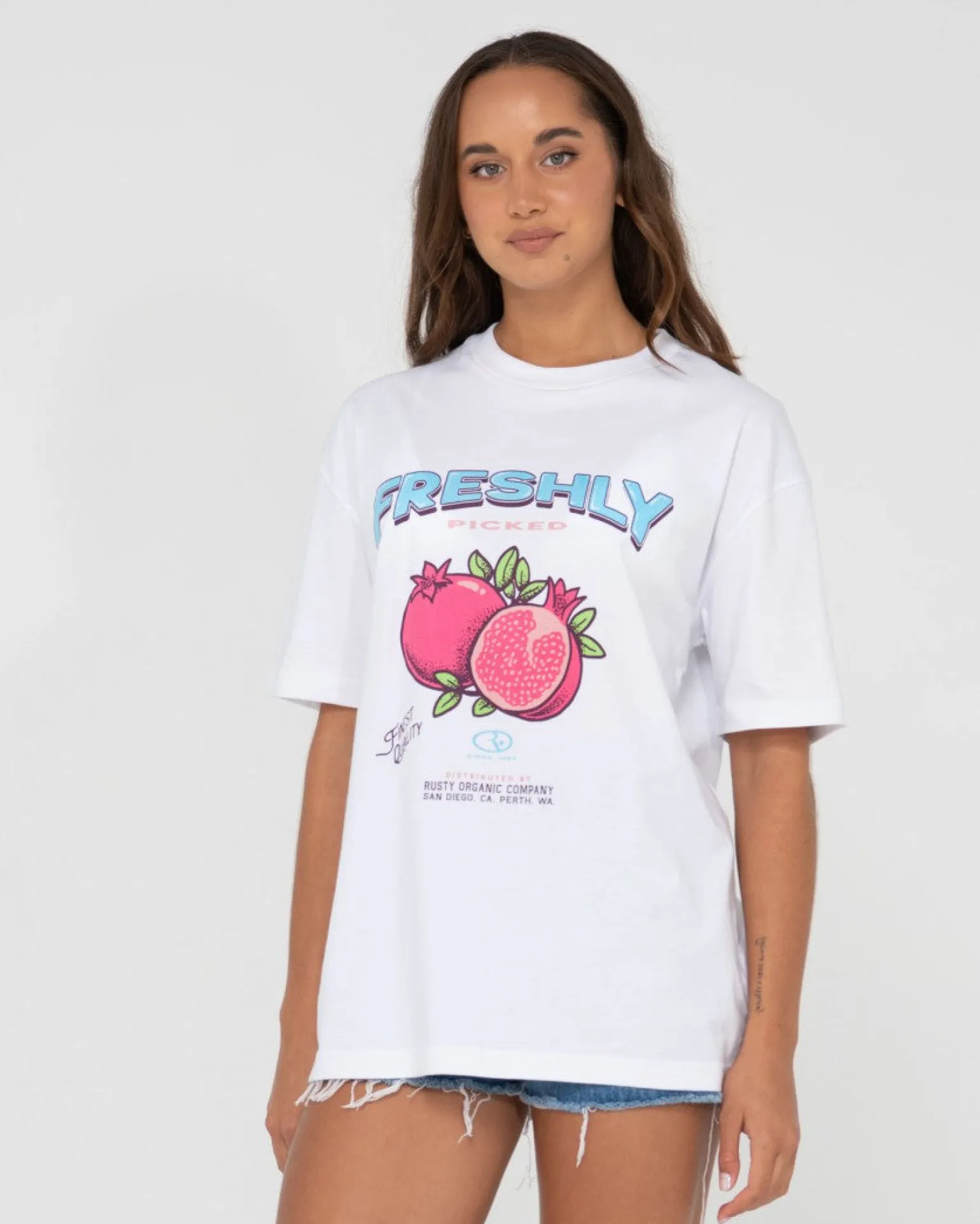 Fruitful Oversize Graphic Tee | Rusty Online