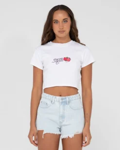 Fruitful Short Sleeve Graphic Baby Tee | Rusty Discount