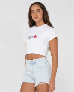 Fruitful Short Sleeve Graphic Baby Tee | Rusty Discount