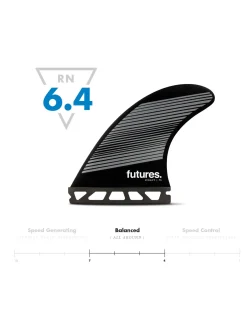 Futures F6 Hc Thruster - Neutral Fins | Rusty Online