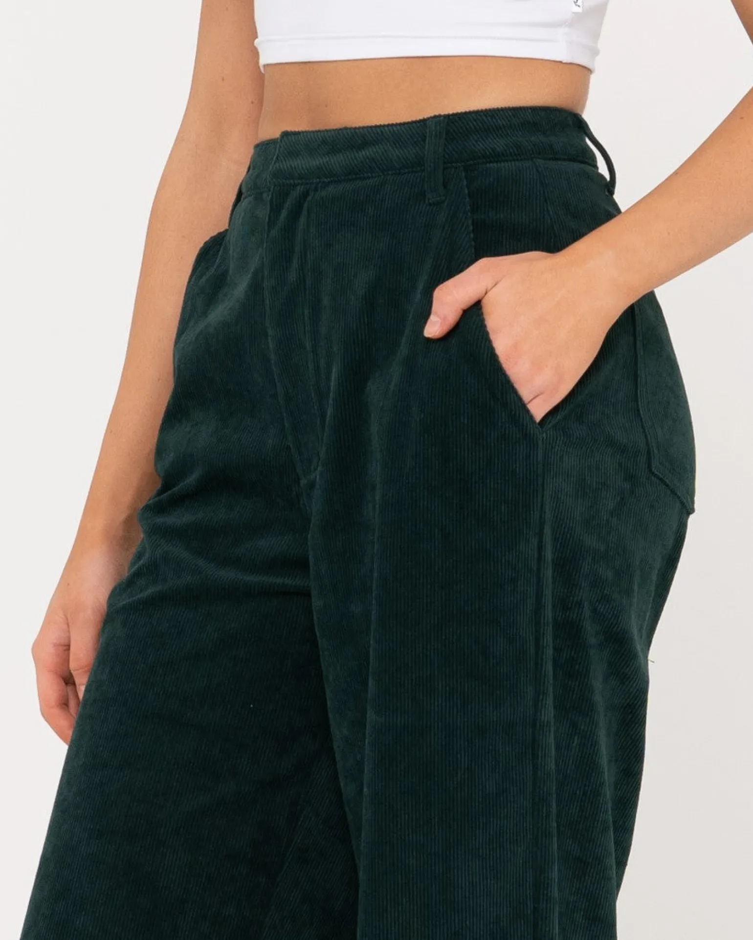 Gables High Waisted Cord Pant | Rusty Store
