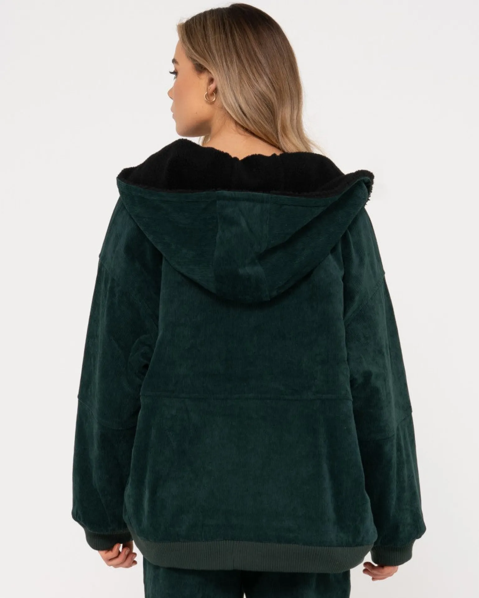 Gables Reversible Zip Up Cord Jacket | Rusty Hot