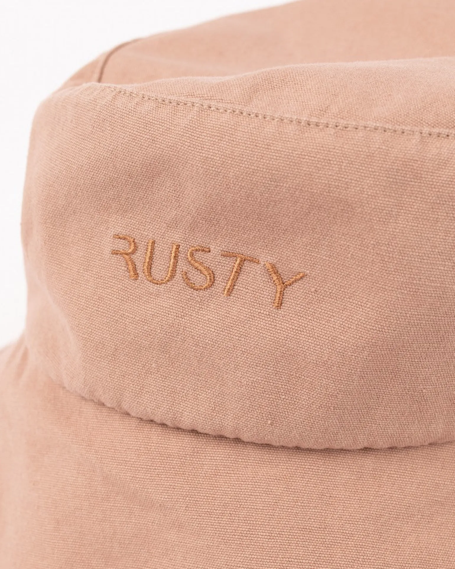 Gleam Organic Wide Brim Bucket Hat | Rusty Outlet
