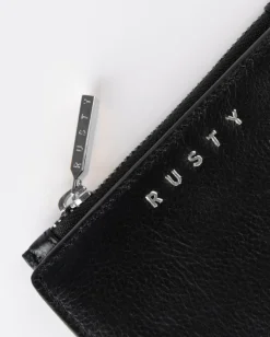 Grace Leather Compact Flap Wallet | Rusty Best