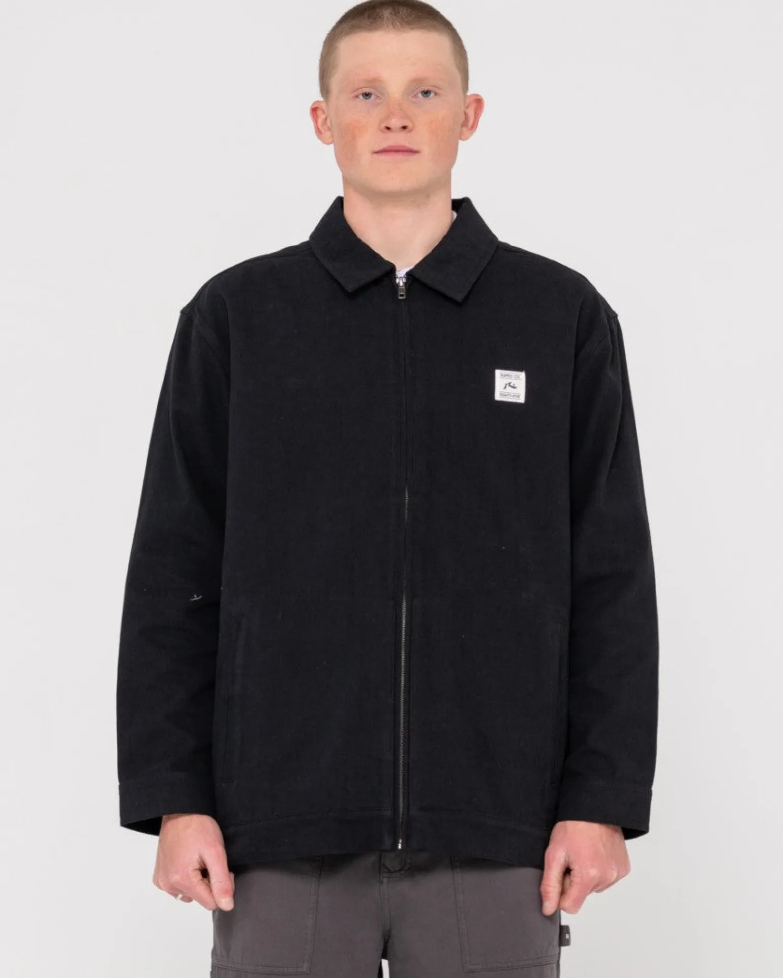 Greaser Relaxed Zip Up Jacket | Rusty Outlet