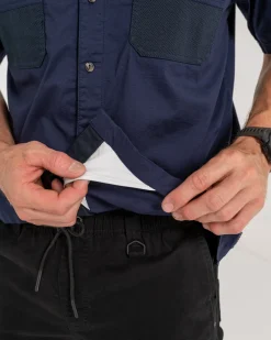 Grindstone Easy Fit Short Sleeve Shirt | Rusty Fashion